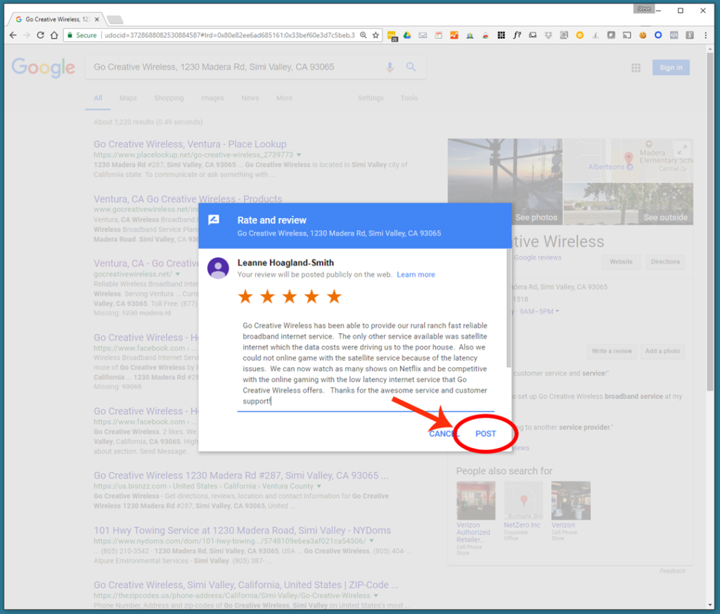 Google-Rate-Review-arrow-1080 - Go Creative Wireless